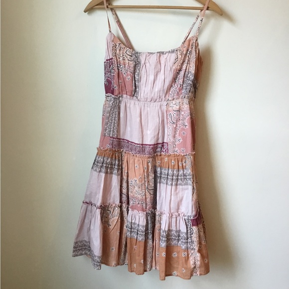 Lucky Brand Tiered Mini Dress - Picture 2 of 7